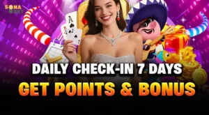 Daily Check In 7 Days Get Points and Bonus